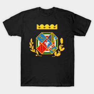 Lazio / Vintage-Look Region Flag Design T-Shirt